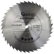 Geko Circular Saw Blade For Wood 600x32x40T