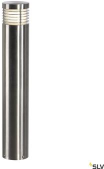 Brīvi stāvošs āra gaismeklis SLV Vap Slim 60, 20W, E27, IP44, sudraba krās., 10.5 cm x 60 cm