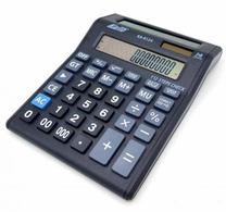 Skaičiuotuvas stalinis Avatar KA8124, juoda sp.