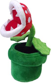Mīkstā rotaļlieta Abysse Nintendo Piranha Plant, sarkana krās./zaļa krās.
