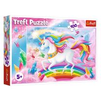 Пазл Trefl World Of Unicorns 16364, 41 см x 27.5 см, 100 шт., многоцветный