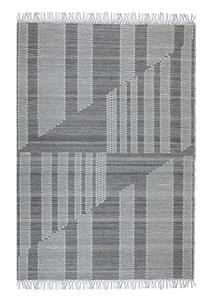 Paklājs iekštelpu Domoletti Batim, balta krās./pelēka krās., 230 cm x 160 cm