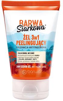 Sejas skrubis Barwa Sulfur Power Peeling Gel 3in1, 120 ml
