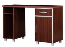 Kirjutuslaud koos kapiga Bodzio Bodziosystem BS24, 120 cm x 52 cm, 79 cm, pähklipuu v.