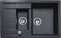 Кухонная мойка Teka Astral 60 B-TG, 78 см x 50 см x 20 см, черный цв.