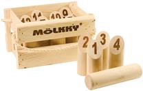 Игра для улицы Tactic Molkky, 19 см x 22 см, коричневый цв.