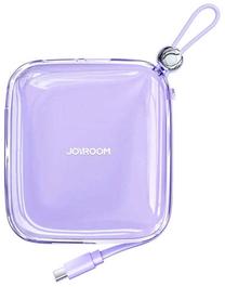 Lādētājs-akumulators (Power bank) Joyroom Jelly, 10000 mAh, 12.5 W, violeta krās.