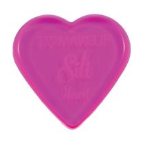 Kosmētikas sūklis Makeup Revolution London Sili Heart, rozā krās.
