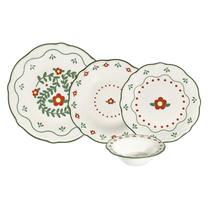 Pusdienu servīze Hermia Marcelin Fulya 24, porcelāna, daudzkrāsaina, 24 gab.