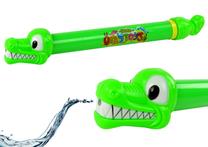 Žaislinis vandens purškiklis Lean Toys Crocodile, 45 cm Žalia sp.