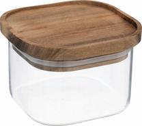 Toidukarp 5five Hermet, 0.4 l, 11 cm x 11 cm, läbipaistev v.