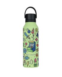 Termopudele Runbott Mii Retro, 0.6 l, zaļa krās./daudzkrāsaina