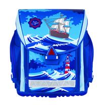 Skolas mugursoma Tiger Tiger_Fam_1 Blue Ship, zila krās., 38 cm x 32 cm x 23 cm