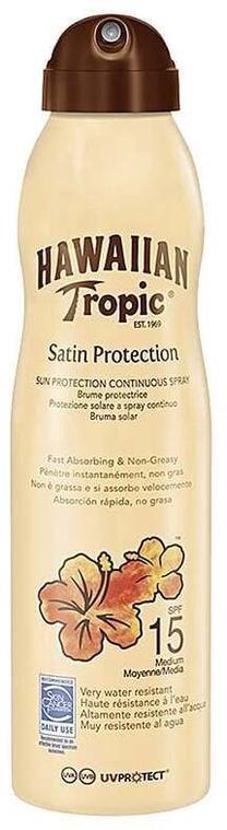 Purškiklis įdegio priežiūrai Hawaiian Tropic Satin Protection SPF15, 220 ml