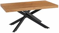 Valgomojo stalas išskleidžiamas Hampton, auksinis ąžuolas sp., 160 - 240 cm x 90 cm x 75 cm
