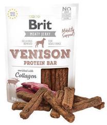 Gardums suņiem Brit Jerky Venison Protein Bar, savvaļas dzīvnieku gaļa, 0.2 kg