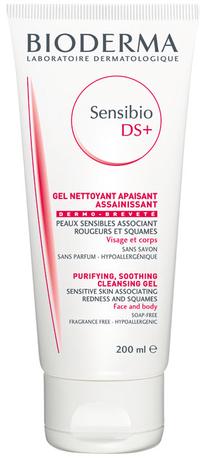 Очищающий гель для лица Bioderma Sensibio DS+, 200 мл