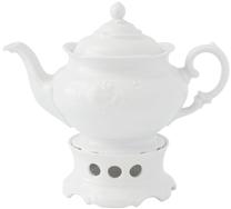 Arbatinukas Porcelana Krzysztof, 0.8 l, balta sp.