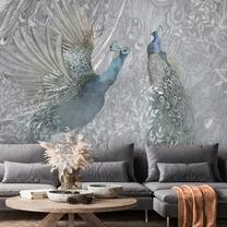 Fototapete Artgeist Peacocks Dancing, 140 cm x 200 cm