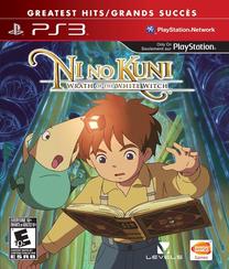 PlayStation 3 (PS3) mäng Namco Bandai Games Ni No Kuni: Wrath Of The White Witch, inglise