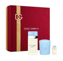 Dāvanu komplekts sievietēm Dolce & Gabbana Light Blue, 3 gab.