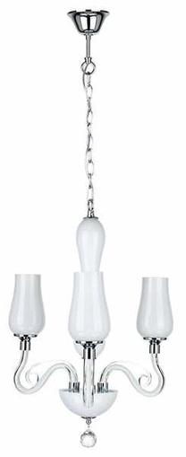 Valgusti rippuv Spot-Light Lutecja, E14, 3 x 40 W, valge v. / kroom v.