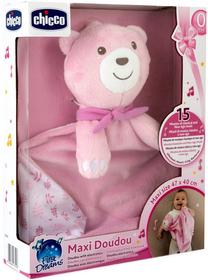 Mīļlupatiņa, lācis Chicco Maxi Doudou, rozā krās.