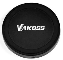 Telefono įkroviklis Vakoss, Qi Wireless, juoda sp.