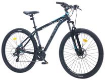 Dviratis kalnų Corelli Felix 1.3, 29 ", 20" rėmas, juoda sp./pilka sp./turkio sp.