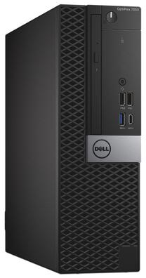 Stacionarus kompiuteris Dell EliteDesk 705 G4 SFF, atnaujintas Intel® Core™ i5-7500, 960 GB, DDR4 4 GB, SSD 960 GB, Nvidia GeForce GT 1030 2 GB GDDR5, Windows 10 Pro RM19009