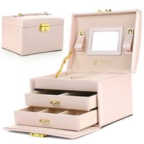 Papuošalų dėžutė ECarla Jewelry Casket, 13 cm, šviesiai rožinė sp.