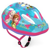 Шлемы велосипедиста детские Disney Frozen 9001, синий цв., 52-56 см