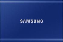 Cietais disks Samsung T7, SSD, 2 TB, zila krās.