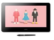 Grafiskā planšete Wacom Cintiq Pro 16, 266 mm x 410 mm x 22 mm, melna krās.