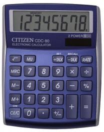 Kalkulaator Citizen CDC-80BLWB, sinine v.