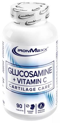Maisto papildas Ironmaxx Glucosamine And Vitamin C, 90 vnt.