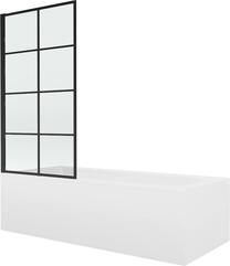 Vonia su sienele, laisvai pastatoma Mexen Vega, 70 cm x 150 cm x 38 cm, stačiakampis, balta sp.