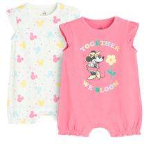 Varrukateta beebi body, vaba aja suvi, tüdrukutele Cool Club Minnie Mouse LCG2802518-00, valge v./roosa v., 62 cm, 2 tk
