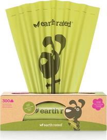 Maišeliai šunų ekskrementams Earth Rated Lavendel, 300 vnt. žalia sp.