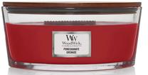 Žvakė, aromatinė WoodWick Ellipse Pomegranate, 40 h, 453.6 g, raudona sp.