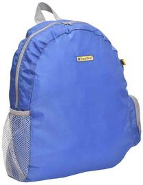Turistinė kuprinė Travel Blue, mėlyna sp./juoda sp./rožinė sp., 11 l