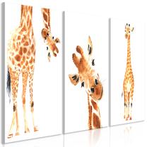 Reprodukcija Artgeist Funny Giraffes N8020-DKX, 120 cm x 60 cm