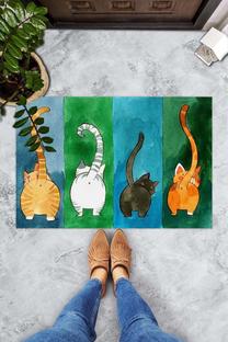 Durų kilimėlis Conceptum Hypnose Bundle, įvairių spalvų, 60 cm x 40 cm