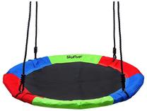 Ligzdas šūpoles SkyFlyer, 100 cm, zila krās./melna krās./sarkana krās.