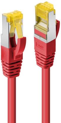 Сетевой кабель Lindy Cat6A S/FTP LSOH Cat7 Patch RJ-45, RJ-45, 0.5 м, красный цв.