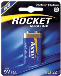 Elementai Rocket 6LR22-1BB, 6LR61, 9 V