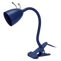 Настольная лампа с зажимом Osram Ant, GU10, 5Вт, синий цв./синий цв.