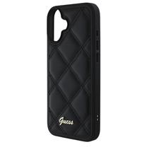 Telefono dėklas Guess Quilted, juoda sp., Apple