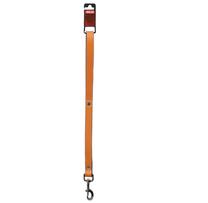 Šuns pavadėlis Zolux Leather Lined, šviesiai ruda sp., 1 m x 25 mm