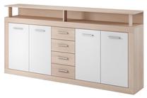 Komoda 4D4S, ąžuolo sp., 95 cm x 32 cm x 190 cm